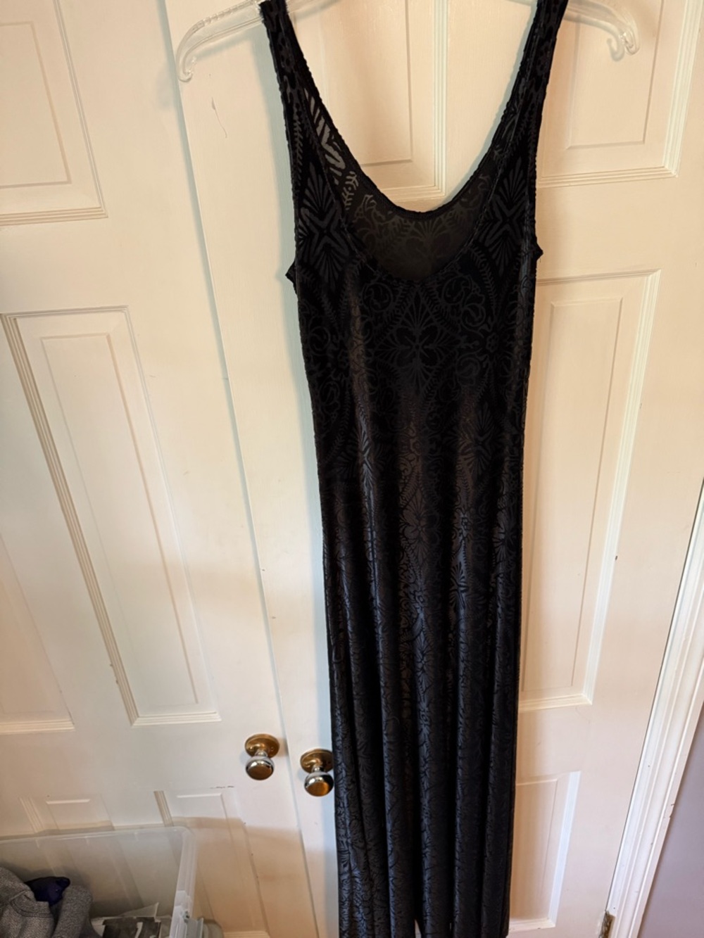 BlackMilk Burned Velvet Maxi Dress - Picture 3 of 10